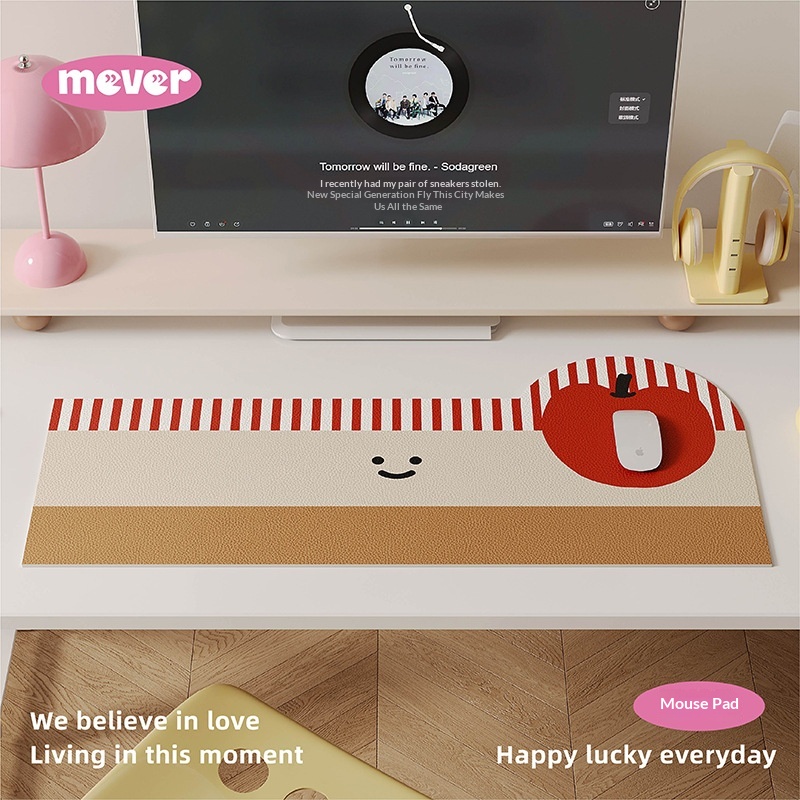 Unconventional Creative Style Extra-large Mouse Pad Mat Student Office Desk Protector Waterproof Oil-proof Washable_voghion.com
