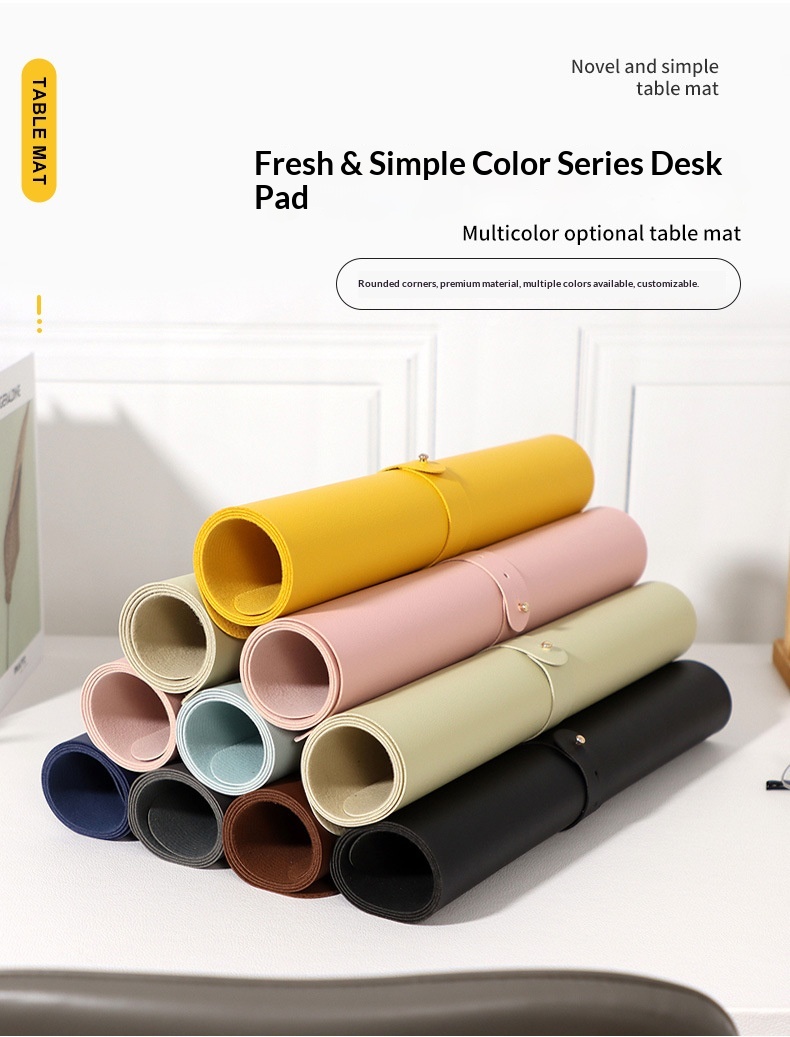 Dirty-resistant Leather Mouse Extra-large Computer Waterproof Writing Desk Table Gaming Keyboard Pad_voghion.com