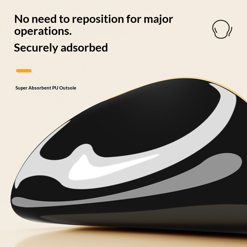 Simpatico poggiapolsi in silicone per computer da ufficio, laptop e tastiera._voghion.com