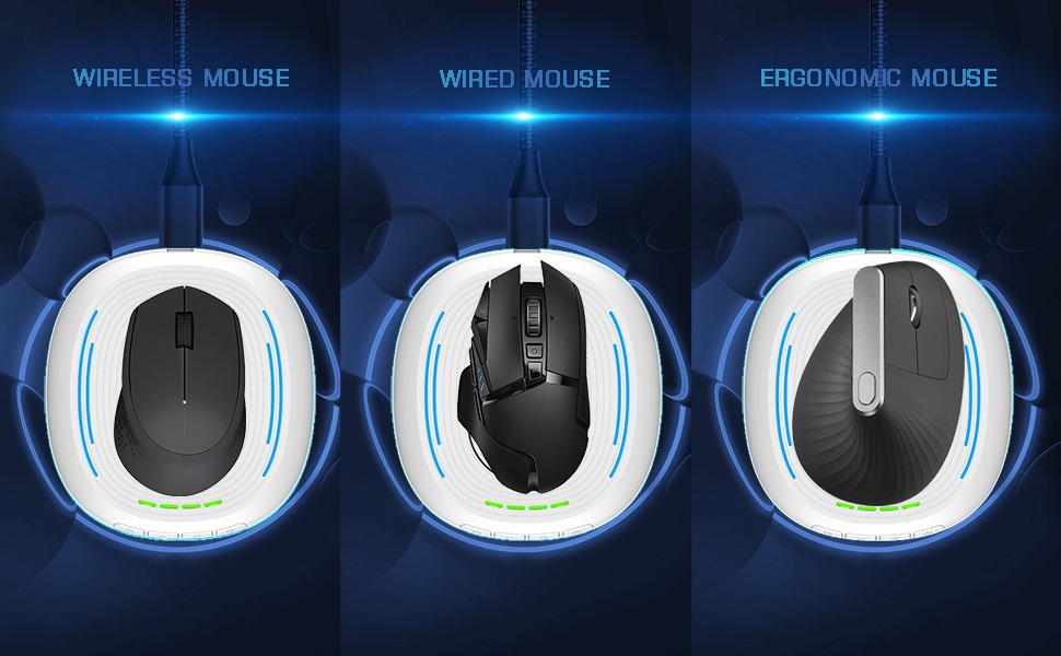 Lampe LED anti-veille avec mouvement automatique pour empêcher le verrouillage de l'écran de l'ordinateur, accessoire de jeu, déplace-souris_voghion.com