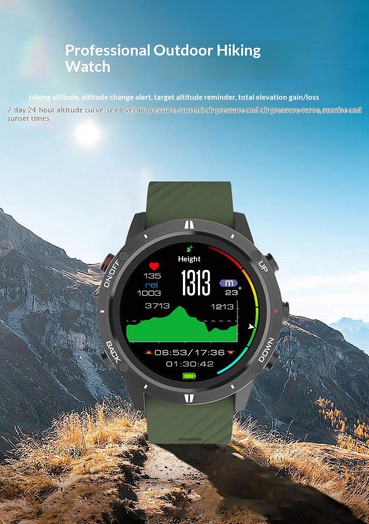 Smartwatch sportiva professionale con gps e cardiofrequenzimetro_voghion.com