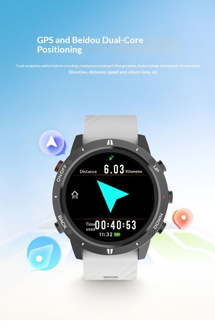 Smartwatch sportiva professionale con gps e cardiofrequenzimetro_voghion.com