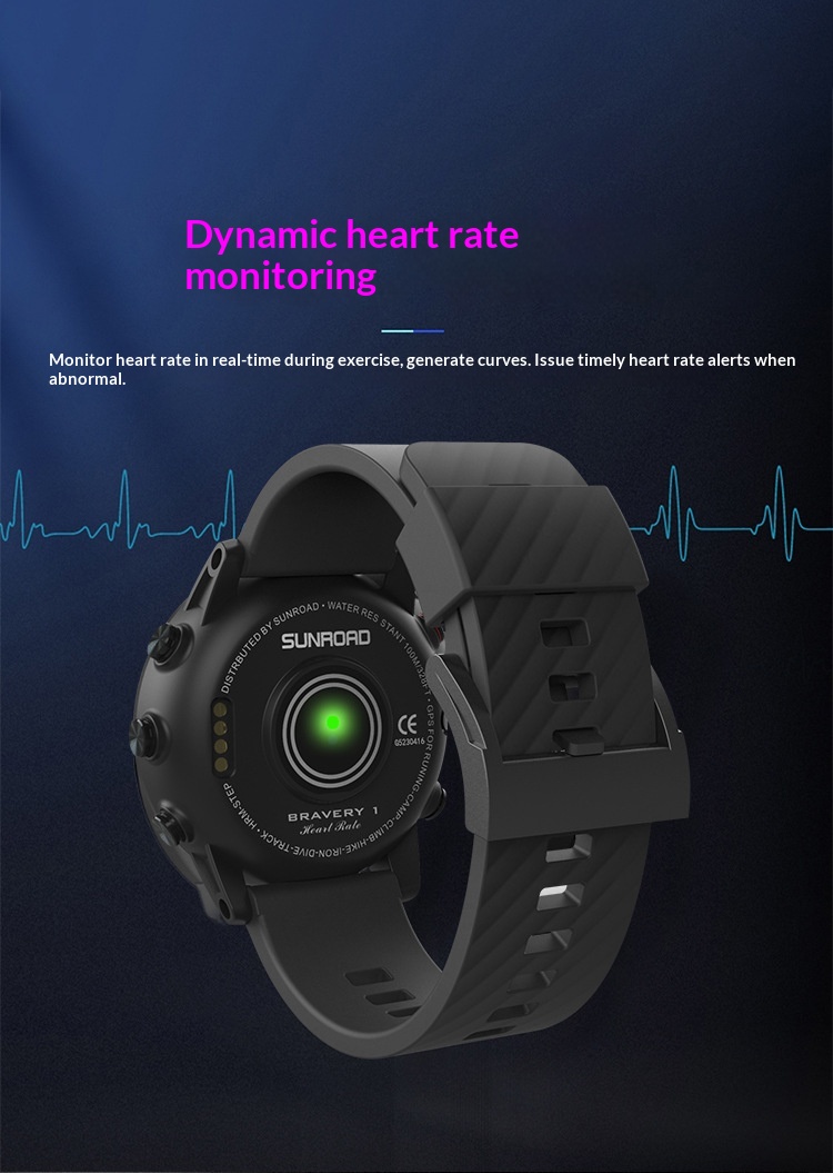 Smartwatch sportiva professionale con gps e cardiofrequenzimetro_voghion.com