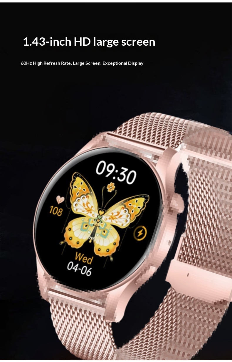 Smart Watch Amoled Bluetooth Calling Heart Rate Sports Tracker_voghion.com