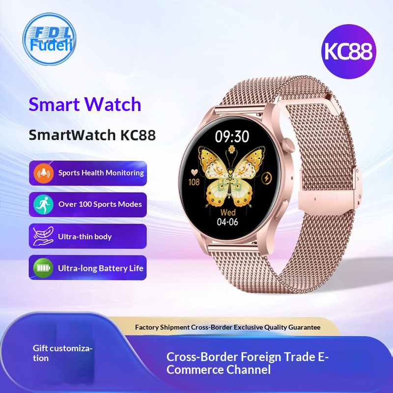 Smart Watch Amoled Bluetooth Calling Heart Rate Sports Tracker_voghion.com