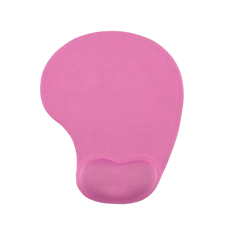 Repose-poignet de souris antidérapant en silicone pour bureau, jeu et bureau, couleur unie_voghion.com