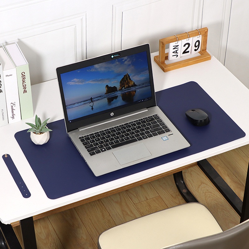 Dirty-resistant Leather Mouse Extra-large Computer Waterproof Writing Desk Table Gaming Keyboard Pad_voghion.com