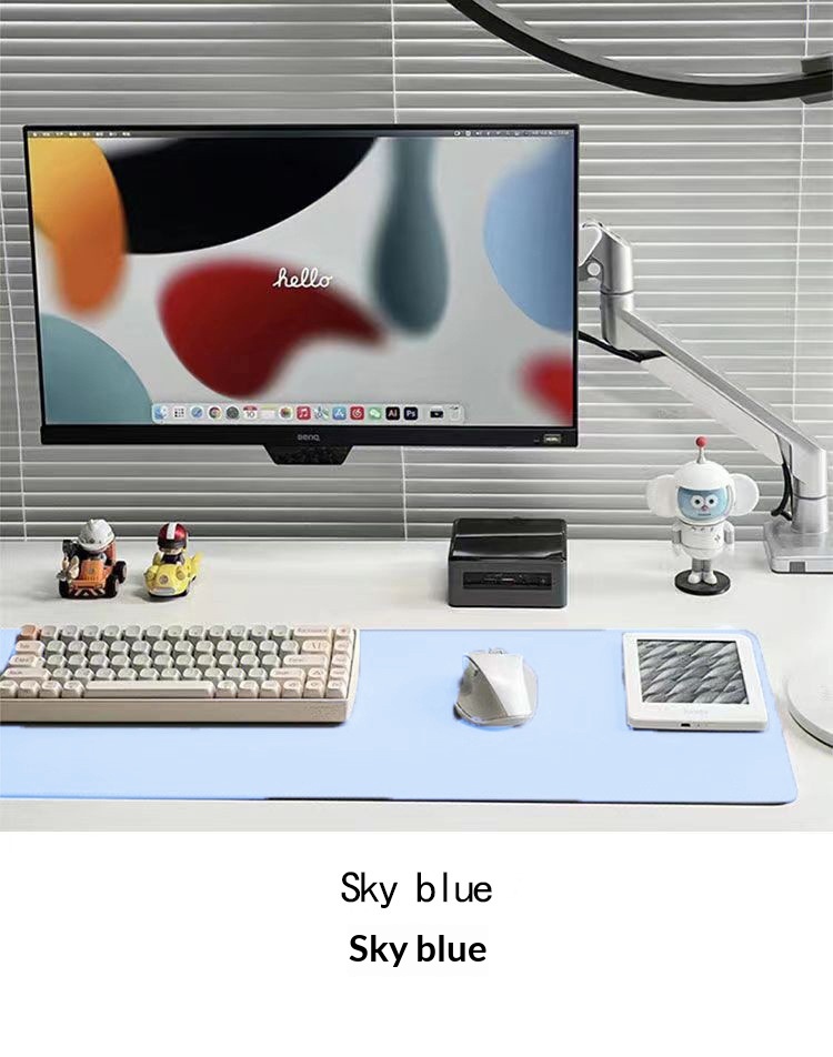 Ekstra Büyük Boy Deri Fare Altlığı, Bilgisayar Isı Yalıtımı, Yemek Masası, Çalışma Masası, Yazı Masası, Kitap Masaüstü Matı_voghion.com