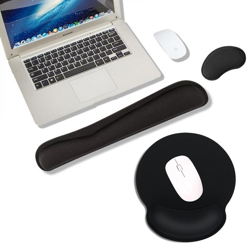 Source Factory Rest Keyboard Support Memory Foam Mouse Comfortable Wrist Pad_voghion.com