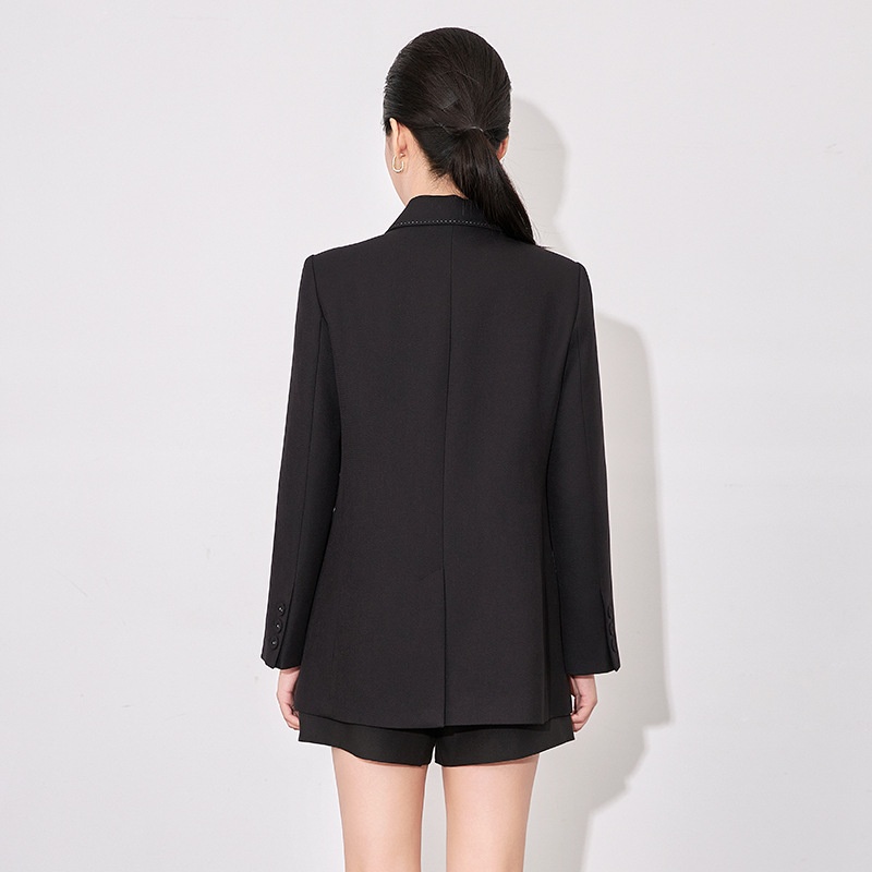 Women's Blazer Jacket Autumn And Winter, Casual Korean For Petite Women, High-end British Style Wool Suit_voghion.com