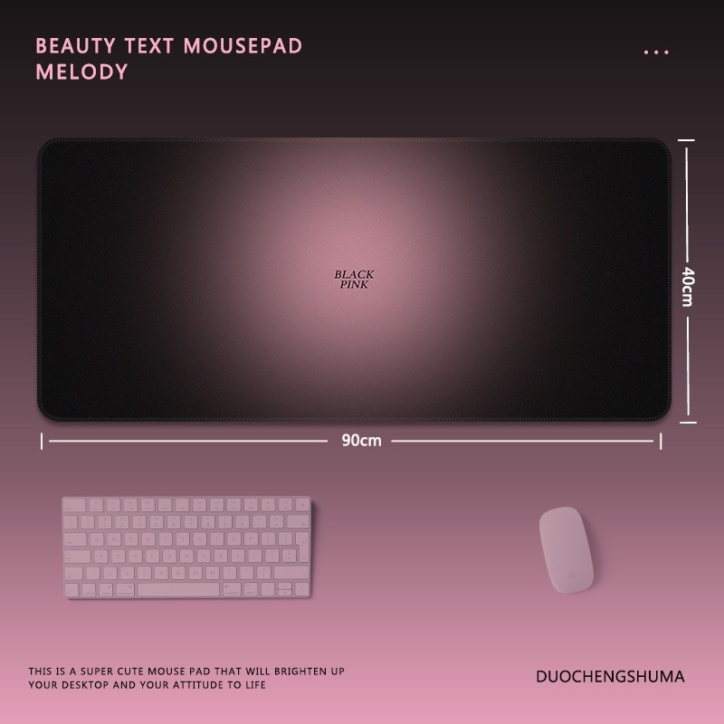 High-end Gradient Color Mouse Pad Extra Large Minimalist Ins Style Texture Gaming Office Keyboard Desk Mat_voghion.com