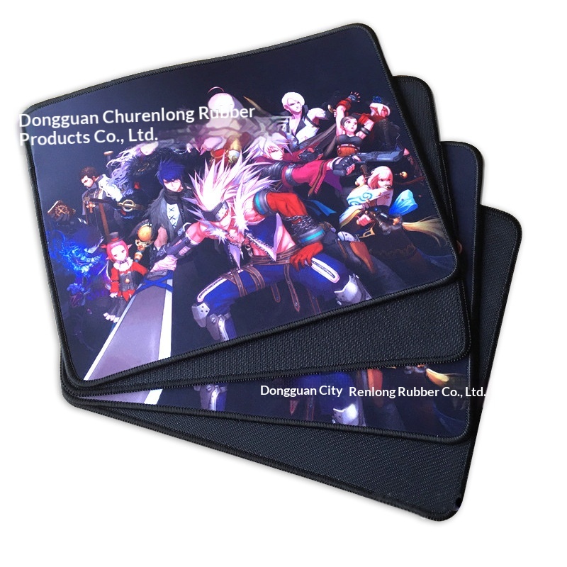 Fun Text And Image Small Creative Computer Thickened Edge Locking Desk Mat Mouse Pad_voghion.com