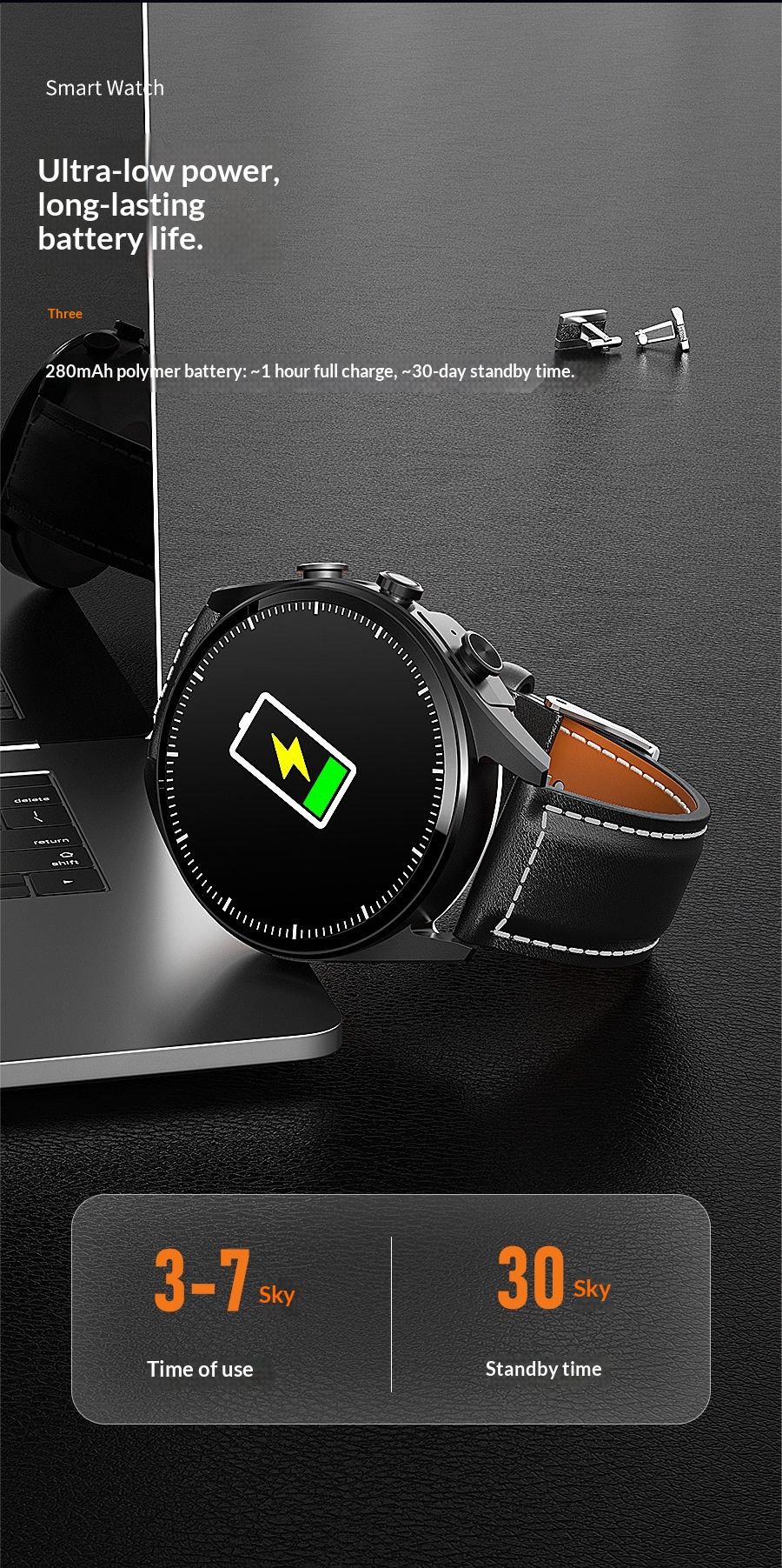 Smartwatch Mit Tws-ohrhörern Herzfrequenz Schlaftracker Nfc Sport_voghion.com