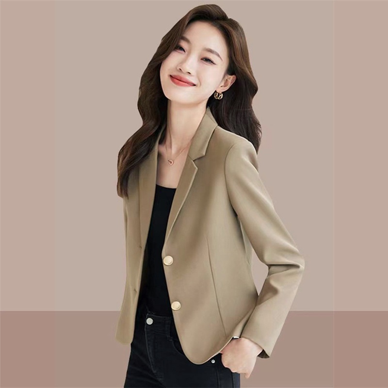 Short Blazer For Petite Women, 2025 Spring New Fashion, Stylish And Elegant Small Jacket With Unique Design_voghion.com