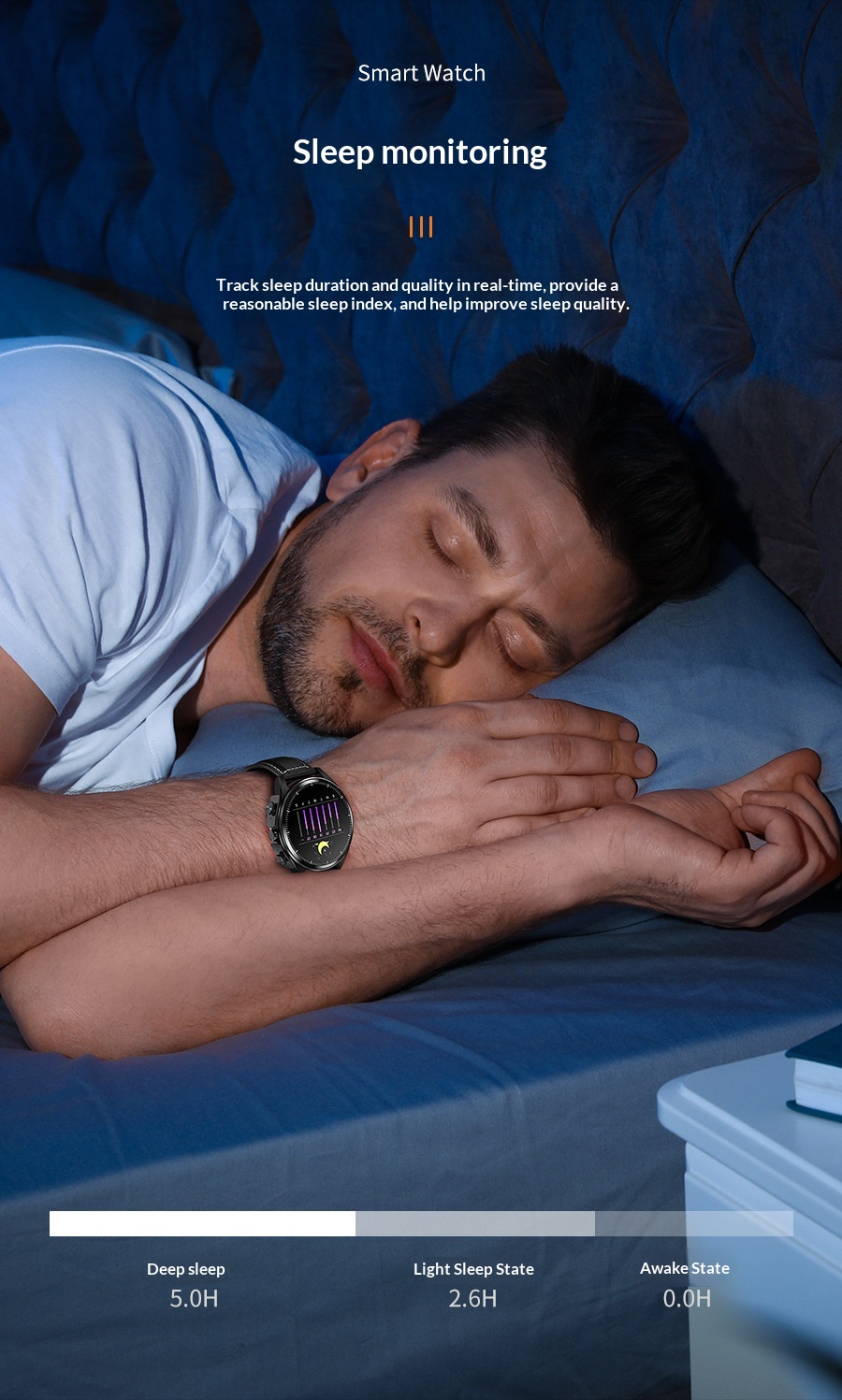 Smartwatch Mit Tws-ohrhörern Herzfrequenz Schlaftracker Nfc Sport_voghion.com