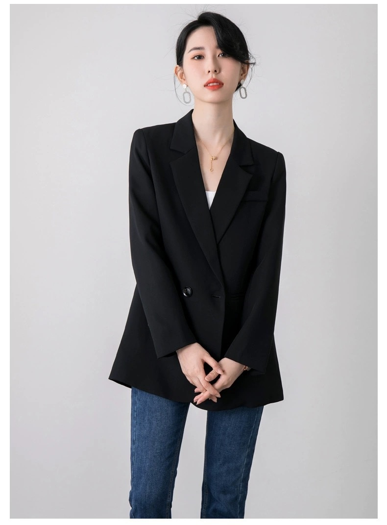 Women's Slim Fit Blazer - Stylish Lightweight Casual Jacket_voghion.com