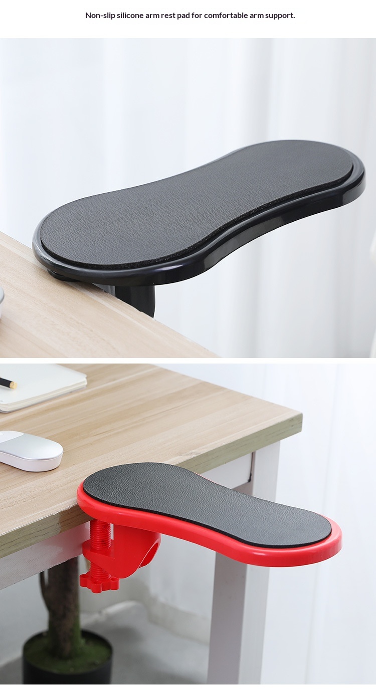 Computer Rest For Desk With Pad, Rotatable Arm And Elbow Support Board, Labor-saving Mouse Support, Anti-slip_voghion.com