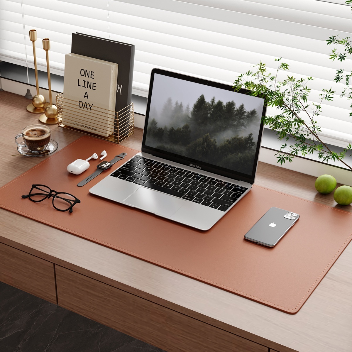 Tappetino da scrivania extra large in pelle impermeabile per laptop e ufficio, ideale per mouse e auto, tappetino da gioco._voghion.com