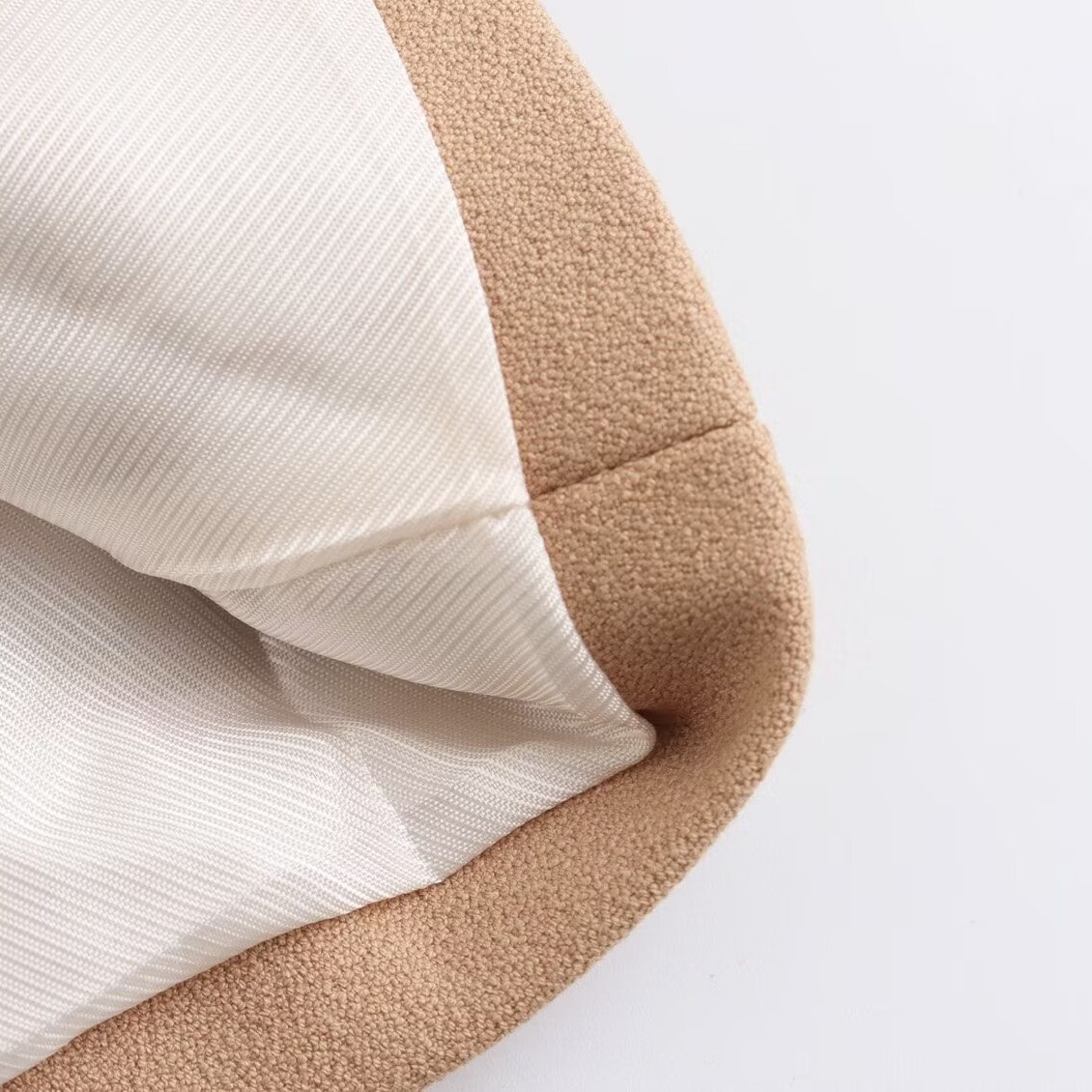 Dam slim fit kavaj med dubbelknäppning vinterjacka_voghion.com