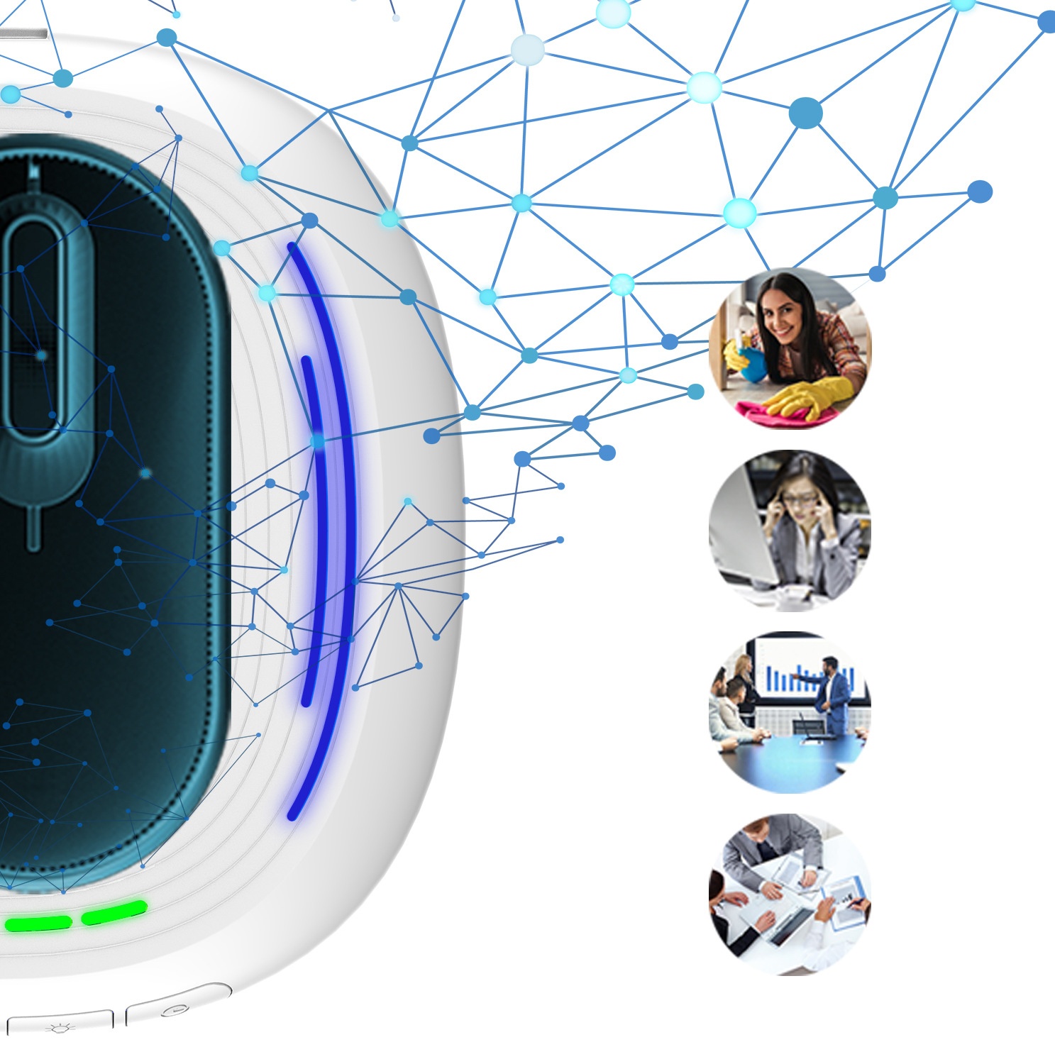 Lampe LED anti-veille avec mouvement automatique pour empêcher le verrouillage de l'écran de l'ordinateur, accessoire de jeu, déplace-souris_voghion.com