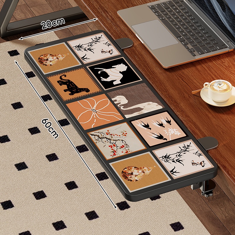 Hand-, Tastatur- und Maus-Ellbogenhalterung für den Schreibtisch, faltbare Handgelenkauflage, Armstütze_voghion.com