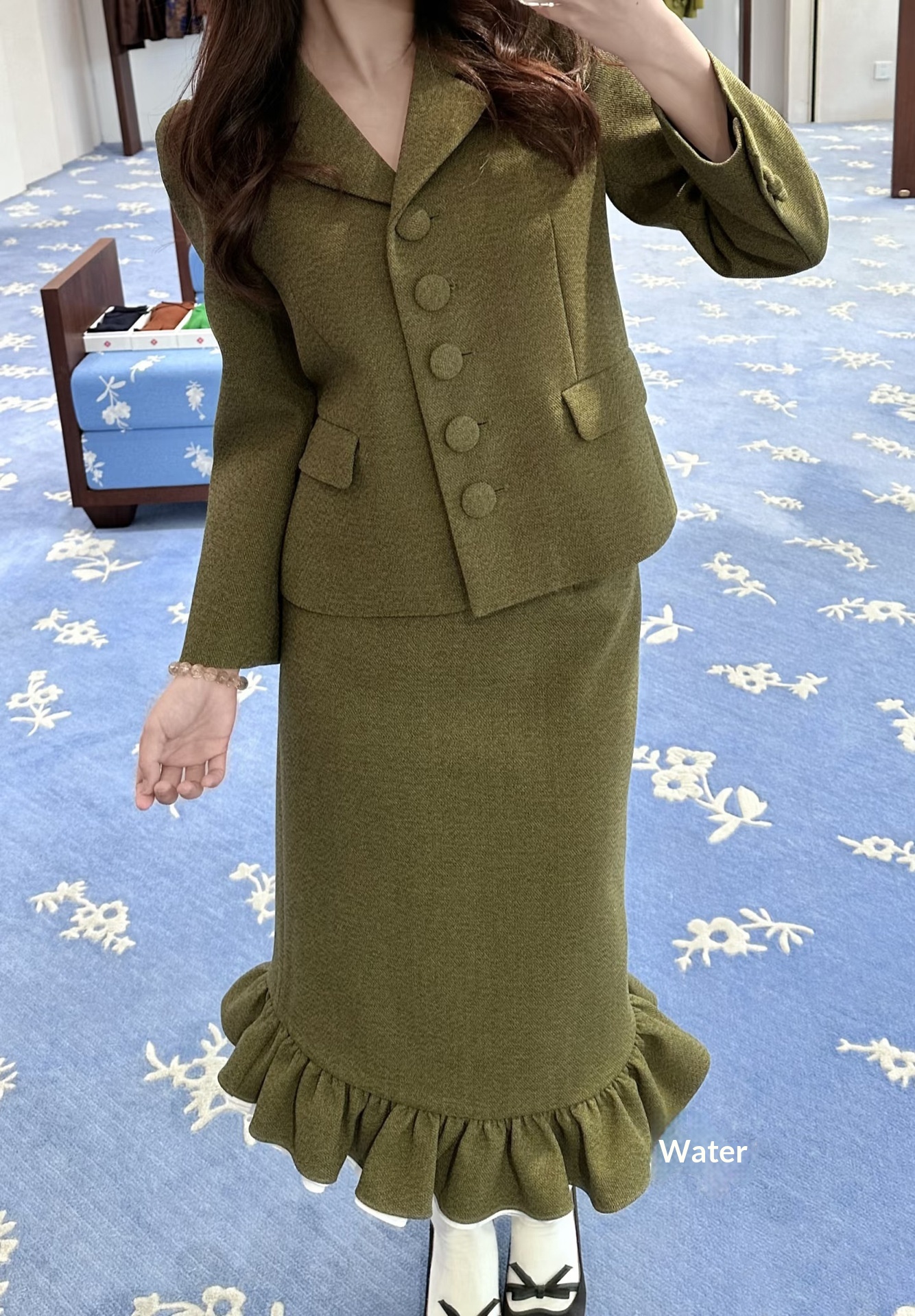 Damen Blazer Für Den Herbst Und Winter Aus Edlem Wollstoff_voghion.com