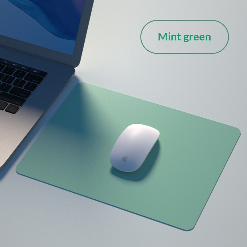 Tappetino antiscivolo in silicone liquido per mouse da gioco, ufficio, scrivania, piccolo, con tecnologia a ioni negativi e tastiera._voghion.com