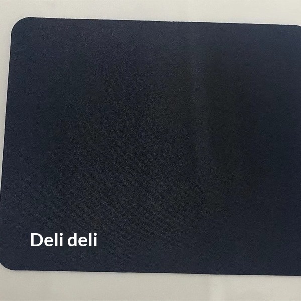 Tappetino per computer Deli Mouse per gaming competitivo, ufficio, liscio, resistente, antiscivolo e spesso, 250*200*3mm, nero_voghion.com
