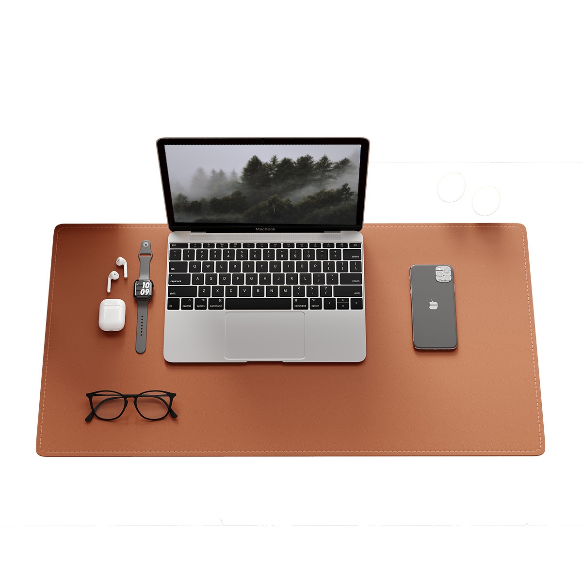 Tappetino da scrivania extra large in pelle impermeabile per laptop e ufficio, ideale per mouse e auto, tappetino da gioco._voghion.com