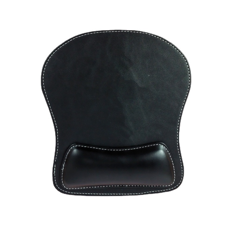 PU Leather Wholesale Office Hand Pillow Computer Rest Wrist Support Mouse Pad_voghion.com