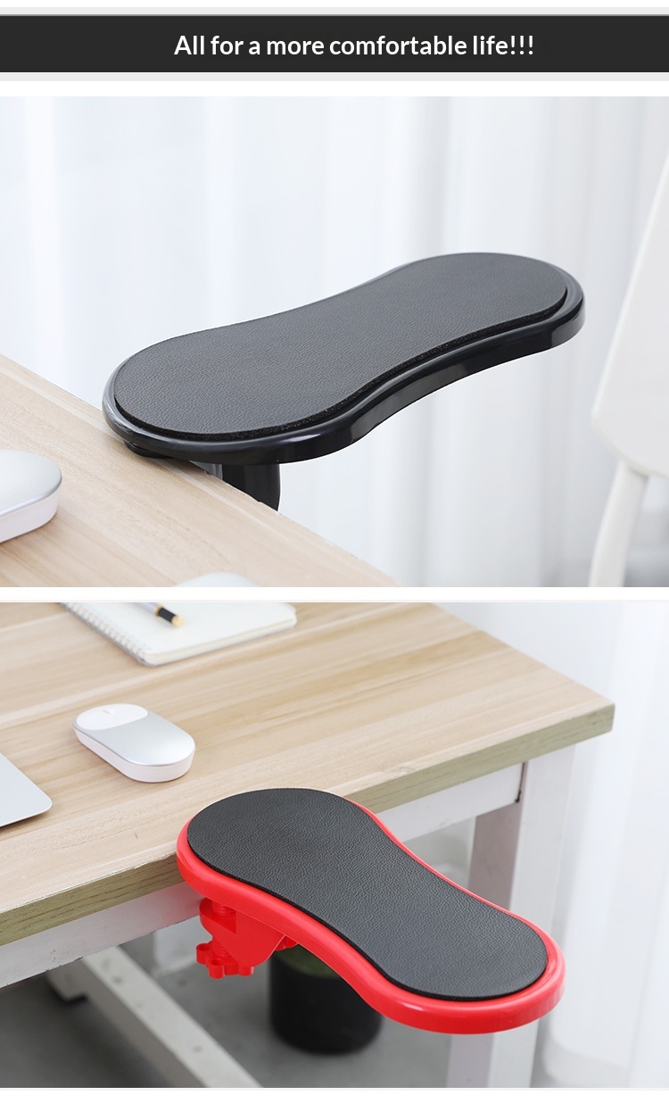 Computer Rest For Desk With Pad, Rotatable Arm And Elbow Support Board, Labor-saving Mouse Support, Anti-slip_voghion.com