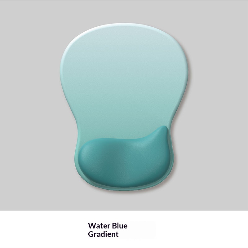 Repose-poignet en silicone, dégradé, simple, épais, antidérapant, ergonomique, tapis de souris pour ordinateur_voghion.com