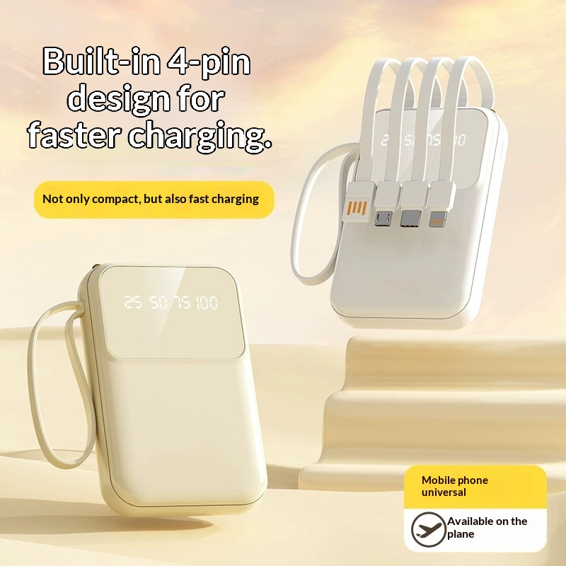 Portable Power Station Compact Mobile Power Bank 10000mah Output_voghion.com