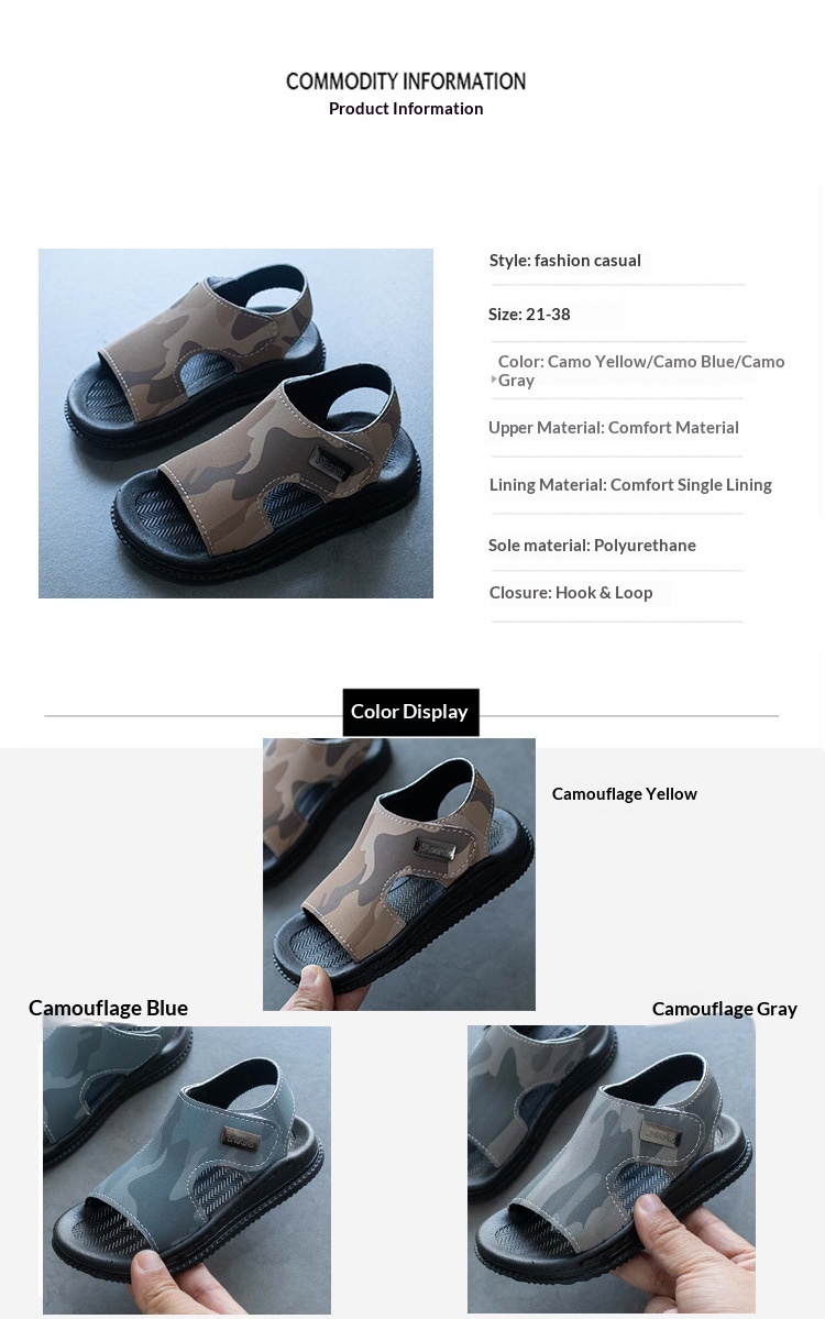 Sandale din piele pentru copii talpă moale antiderapante vară_voghion.com