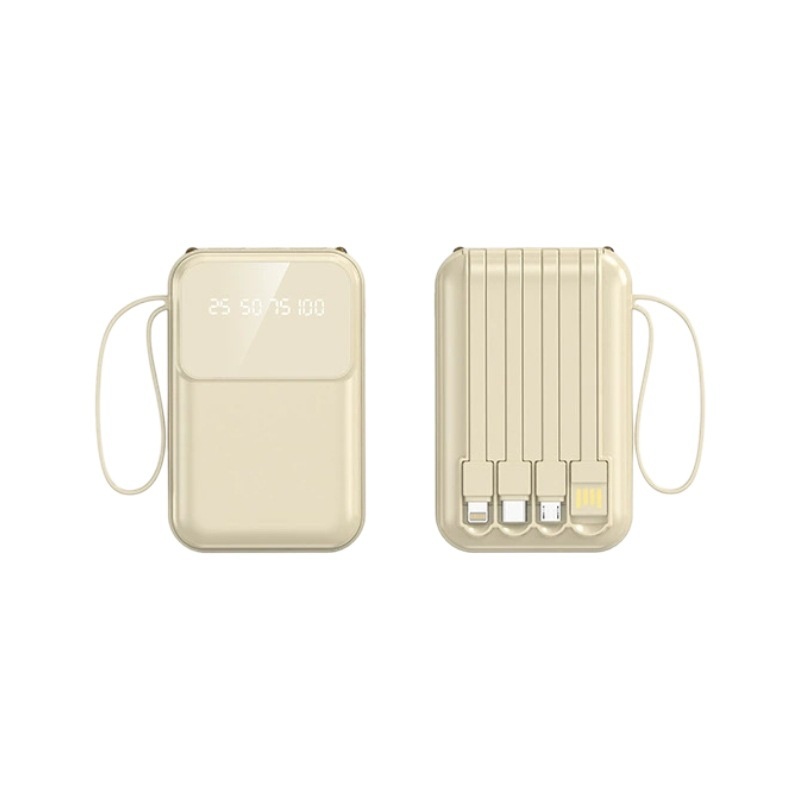 CyberGear Mini Bank 10000mAh Large Capacity Compact Portable Mobile Power Supply Custom Cross-border Factory_voghion.com