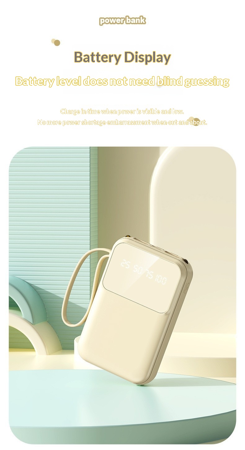 Portable Power Station Compact Mobile Power Bank 10000mah Output_voghion.com