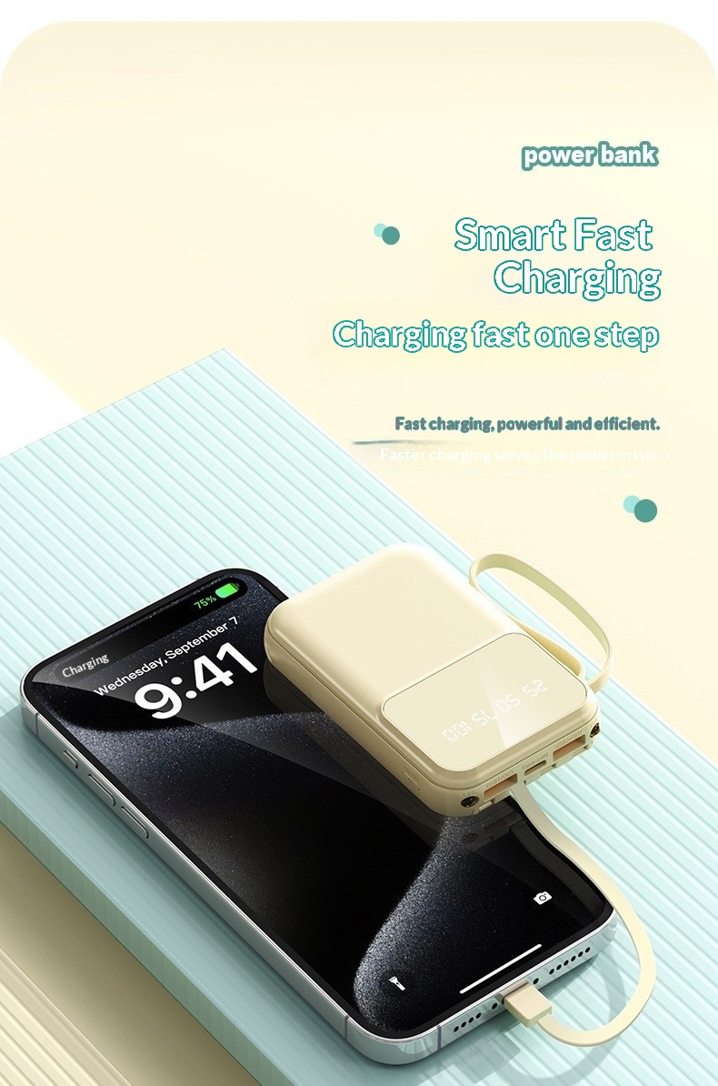 Portable Power Station Compact Mobile Power Bank 10000mah Output_voghion.com