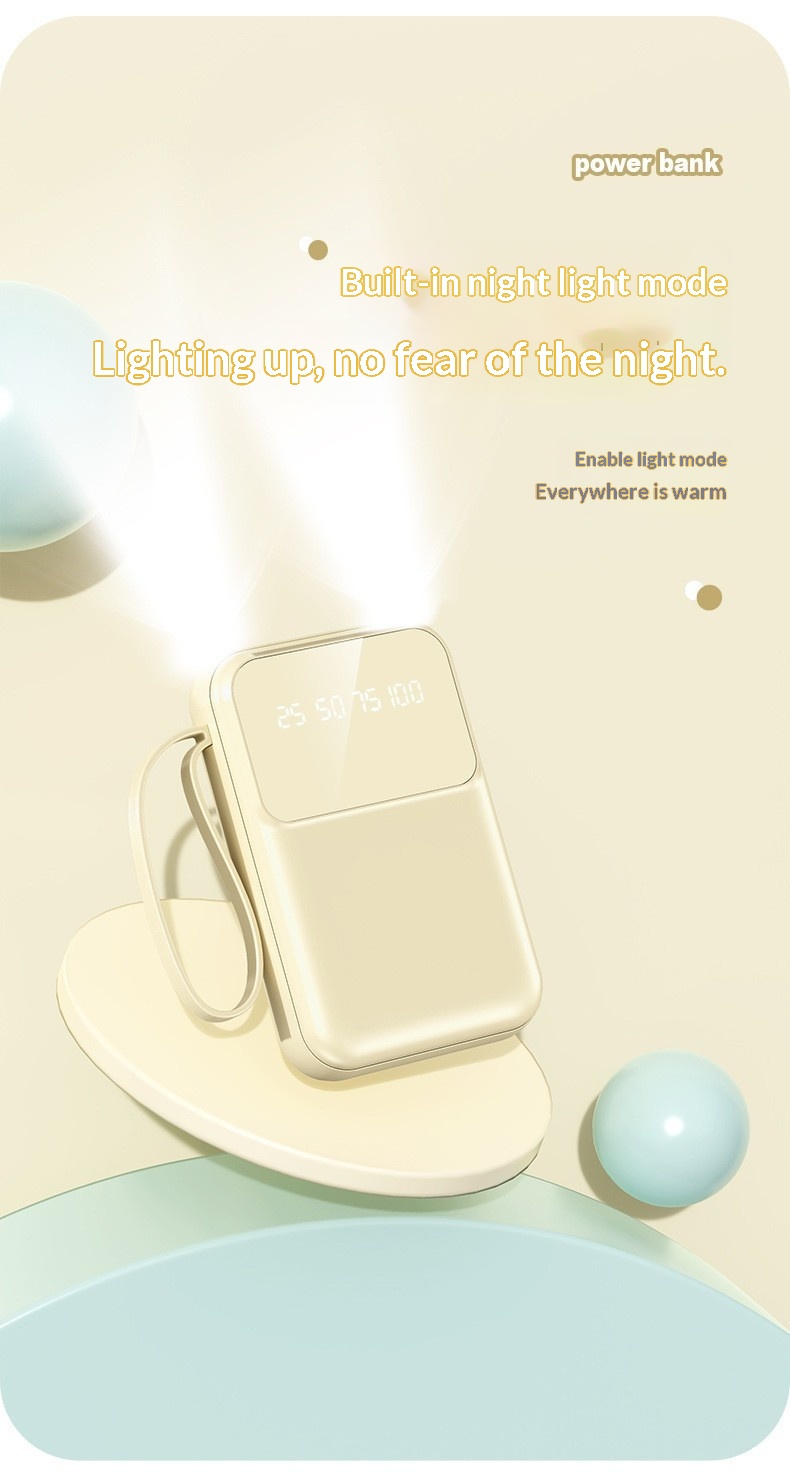 Portable Power Station Compact Mobile Power Bank 10000mah Output_voghion.com