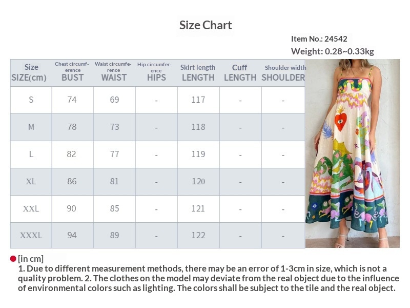 Elegante dames jurk lang met print en hoge taille plus size_voghion.com