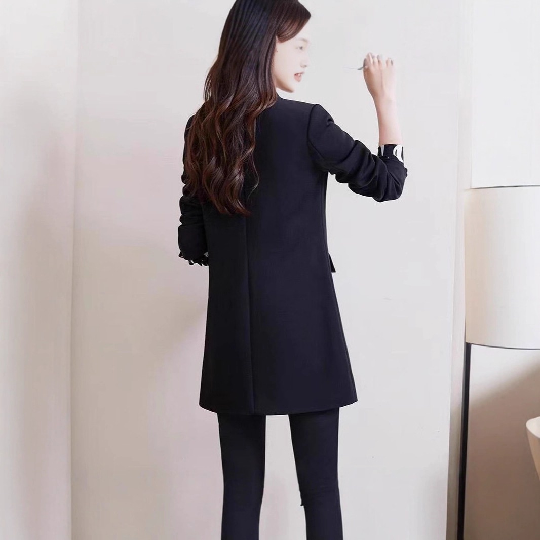 Cross-border Clothing Wholesale: Loose-fitting Solid Color Tops, Popular Blazers, Stylish Korean-style Spring And Autumn_voghion.com