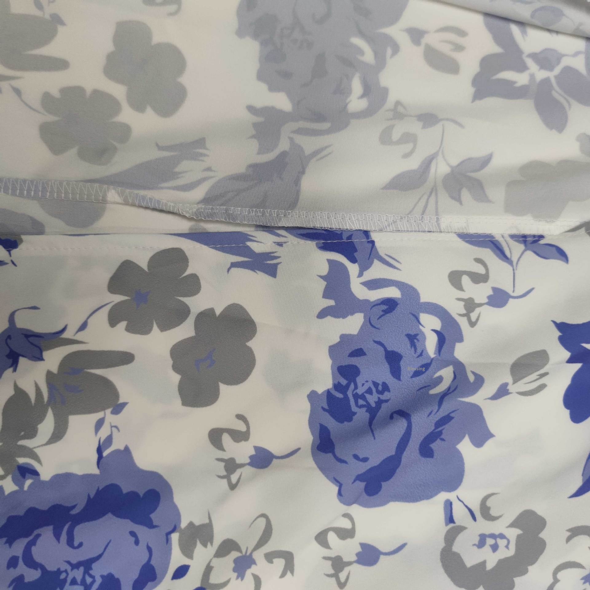 Women's Slim-fit Printed Backless Dress With Tie Straps And Slit_voghion.com