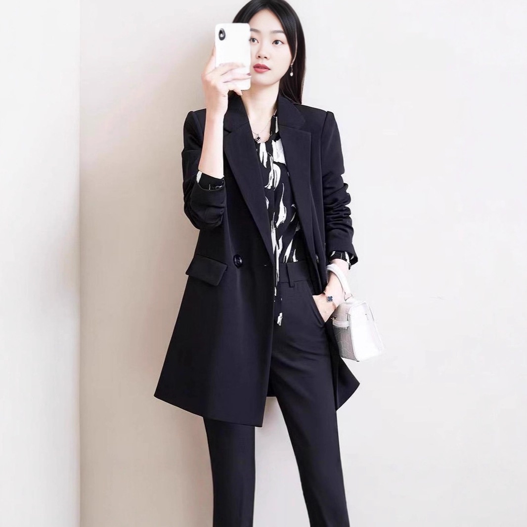 Cross-border Clothing Wholesale: Loose-fitting Solid Color Tops, Popular Blazers, Stylish Korean-style Spring And Autumn_voghion.com