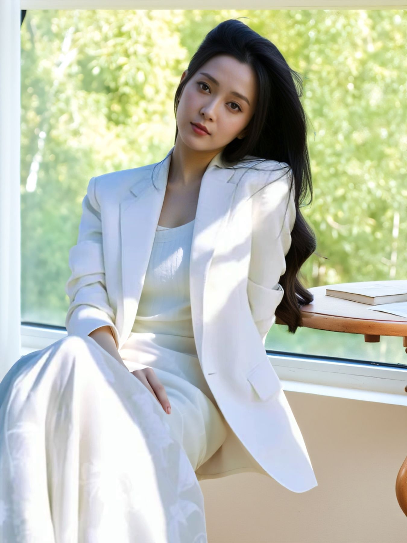 Giacca blazer donna elegante stile cinese abito jacquard_voghion.com