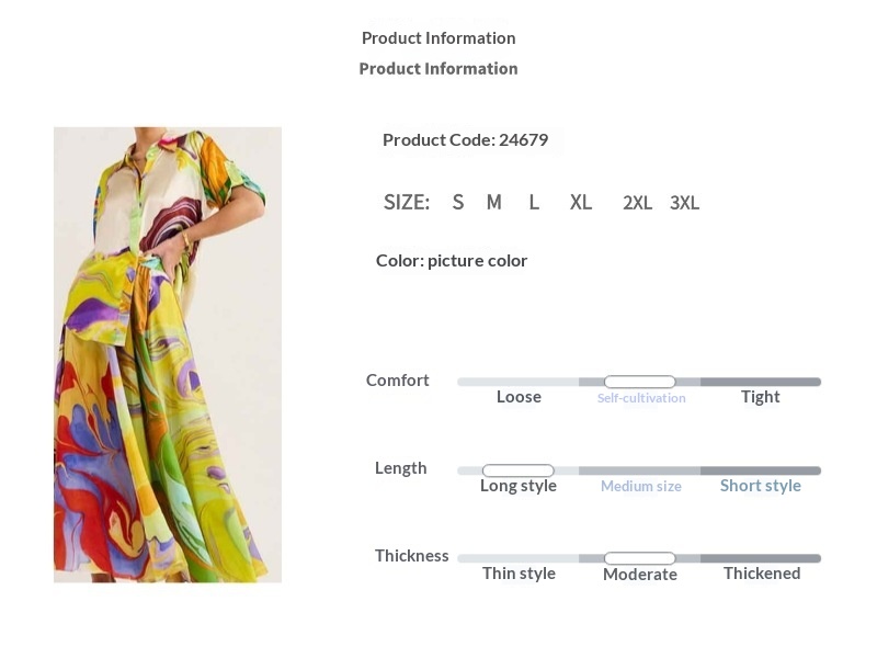 Women's Printed Top And Maxi Skirt Two-piece Set For Summer_voghion.com