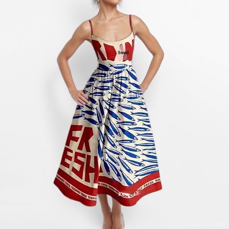 2026 Spring New Women's Clothing: Cross-Border European And American Style Dress, Elegant Commuting Waist-Cinching_voghion.com