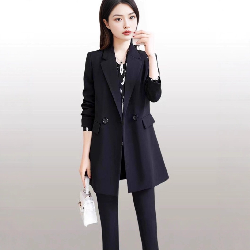 Cross-border Clothing Wholesale: Loose-fitting Solid Color Tops, Popular Blazers, Stylish Korean-style Spring And Autumn_voghion.com