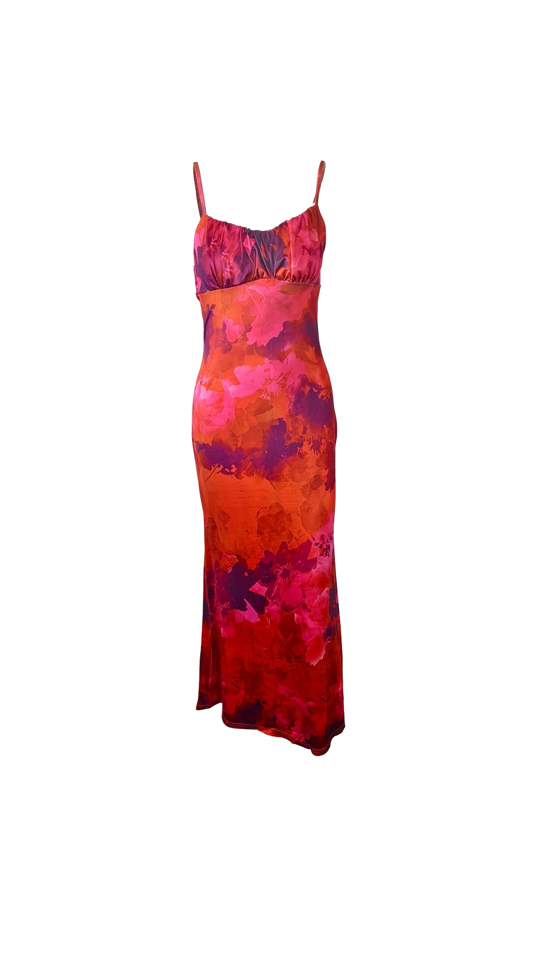 Elegant Women's Bodycon Dress Printed Strap Style For Summer_voghion.com
