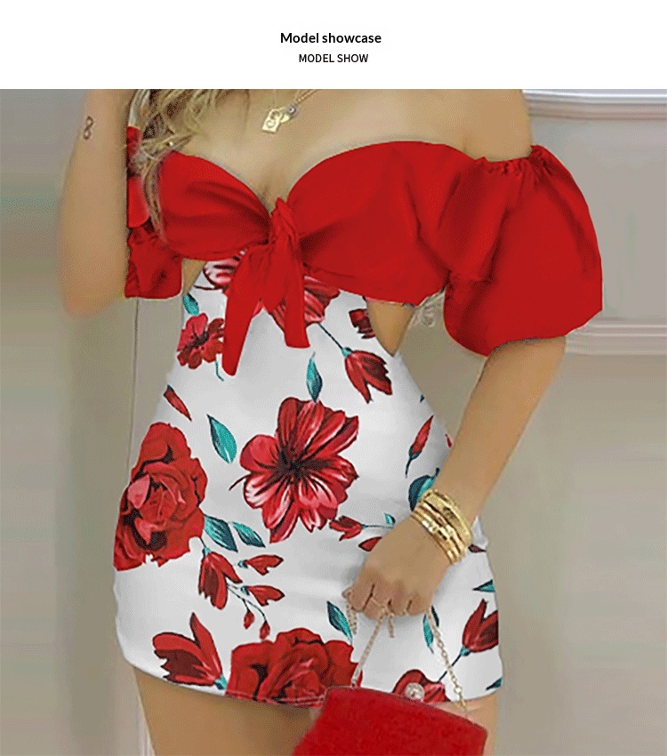 Elegant Women’s Strapless Jumpsuit Dress Hollow Out Design_voghion.com