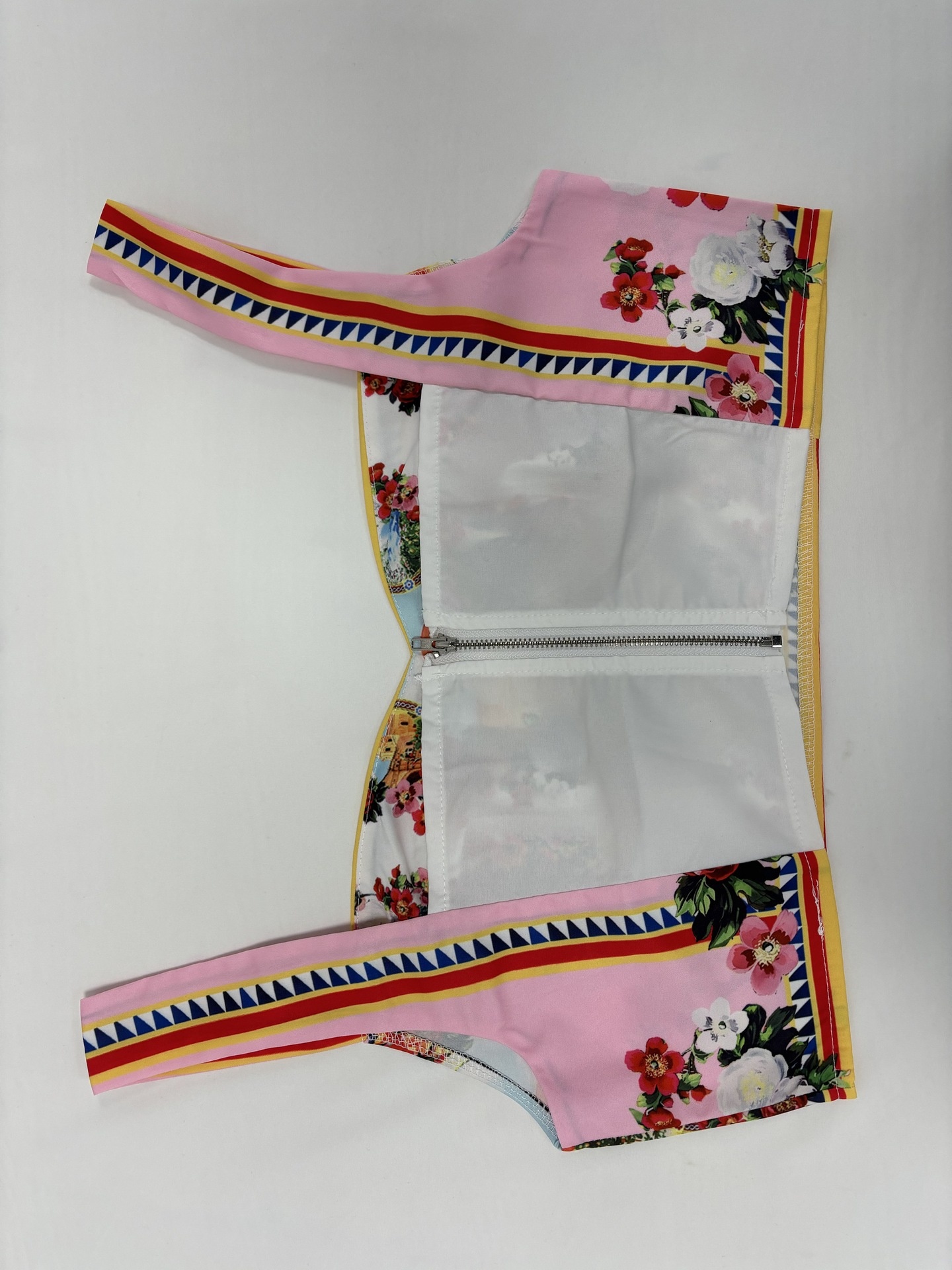 Elegant Women's Two-piece Set Printed Camisole And High-waisted_voghion.com