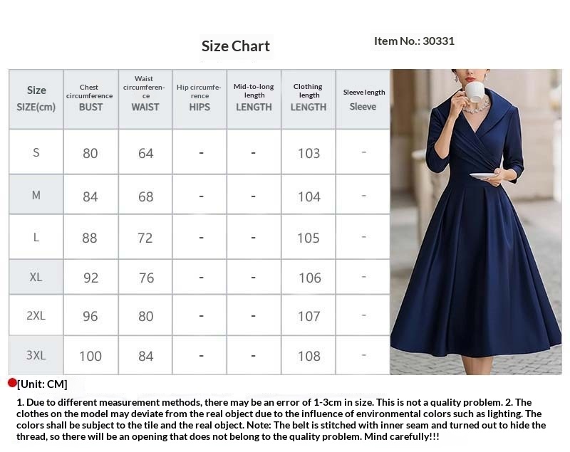 Elegant formell plus size damklänning midjeformad långärmad_voghion.com